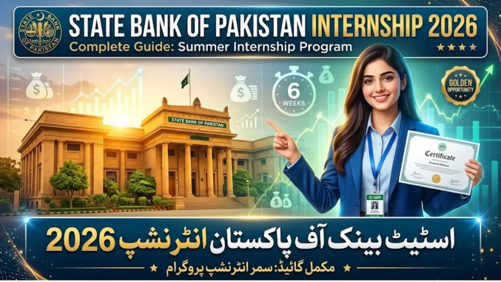 State Bank of Pakistan Internship 2026